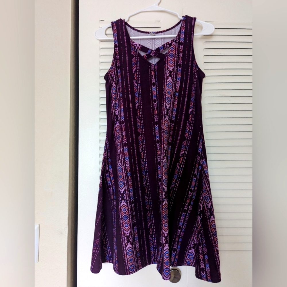Mudd xs boho Aztec dress
